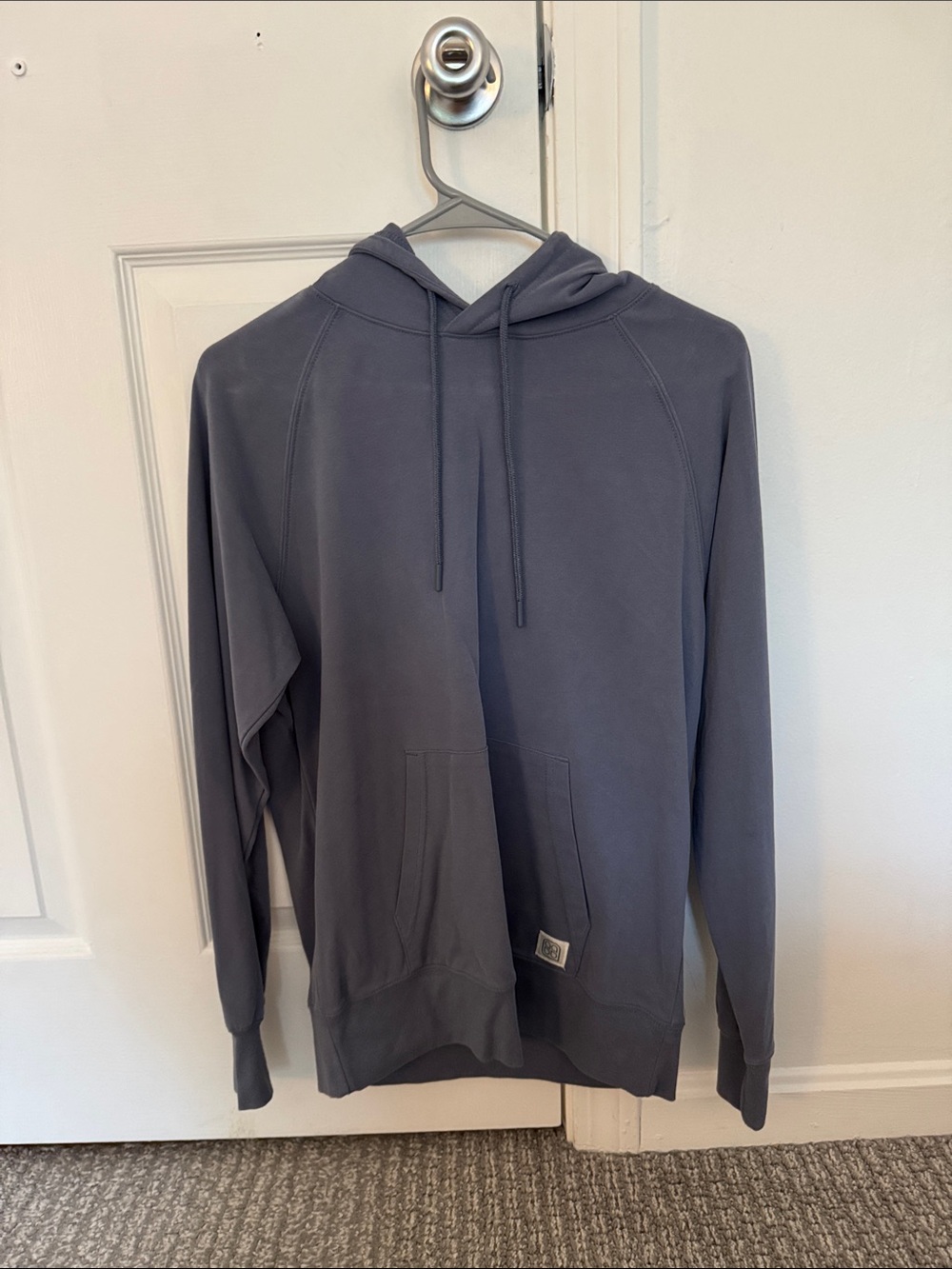 Women’s Pullover Hoodie in Slate Blue